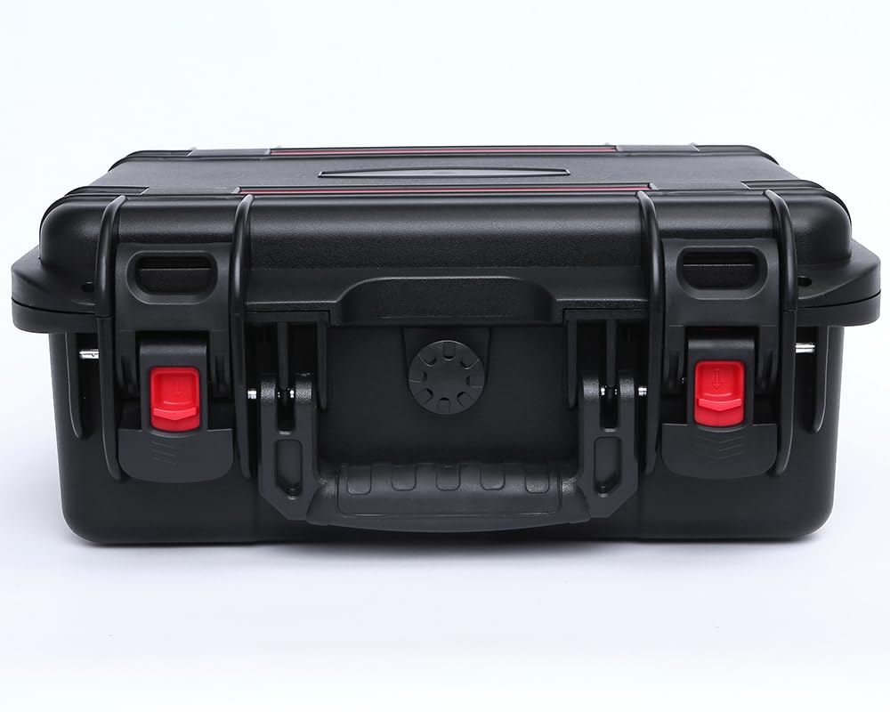 AxiGear 15in Waterproof Hard Case with DIY Customizable Foam Insert (13.5 x 10 x 6in Interior) 3