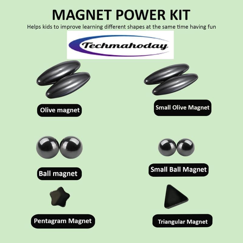 Magnetic Puzzle Board Game for Kids & Adults, 24 Magnets, Travel Bag & Lanyard, STEM Games for Kids, Age 12+ Years, 2-4 Players, Fun Table Top Game, Portable Strategy Game for Family & Friends 5