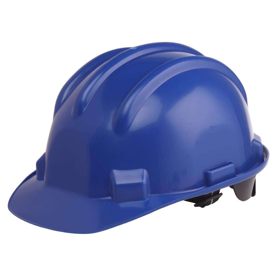 SAFETYZONE Industrial Safety Helmet with Hard Hat and Adjustable Blue Color for Construction and Industrial Work Insulation Work Wear (Blue) Pack of 1 1