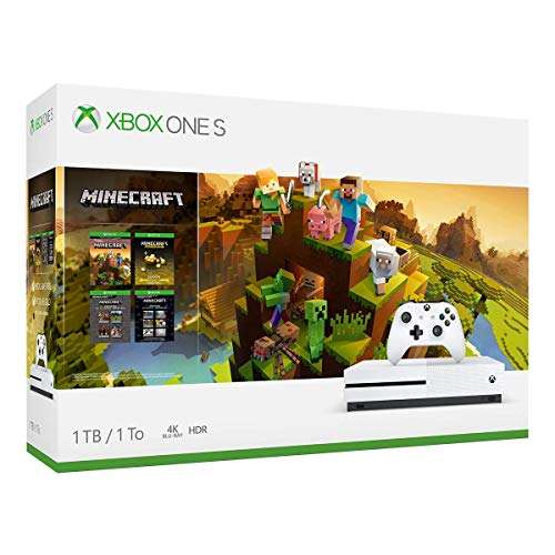 Xbox One S 1TB Console - Minecraft Creators Bundle (Renewed) 2