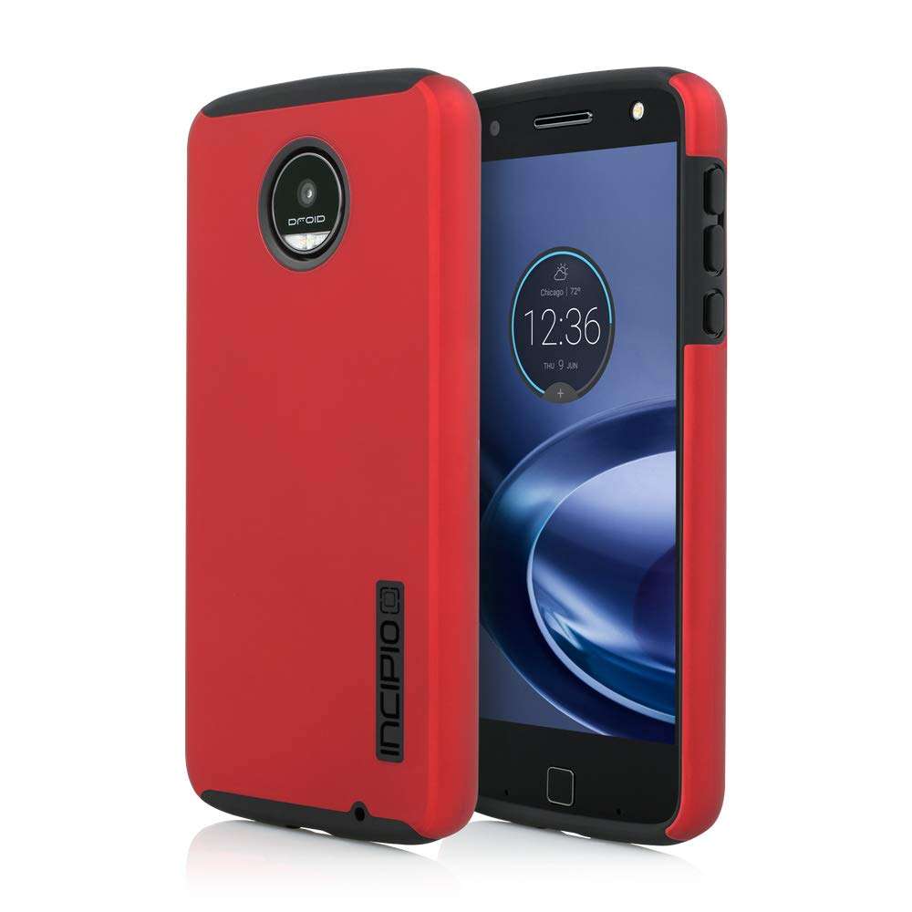 Incipio Cell Phone Case for MOTOROLA MOTO Z Droid PLAY - IRIDESCENT RED/BLACK 1