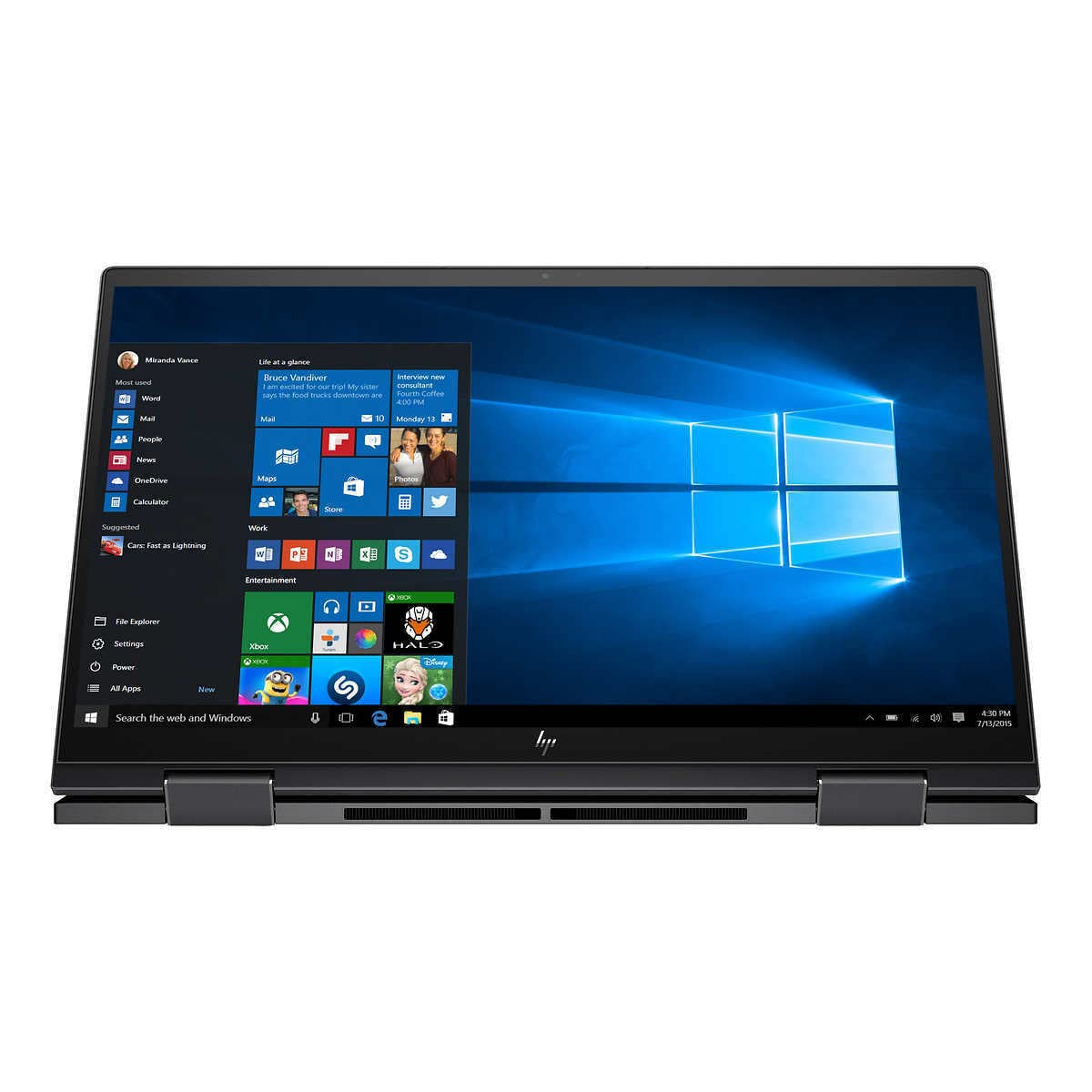 Newest HP Envy 2-in-1 Laptop 15.6 inch FHD Touchscreen 8-Core AMD Ryzen 7 5700U Radeon Graphics 32GB DDR4 2TB NVMe SSD WI-FI 6 Win 11 Pro Fingerprint Backlit Numpad Keyboard w/ 32GB USB Drive 3