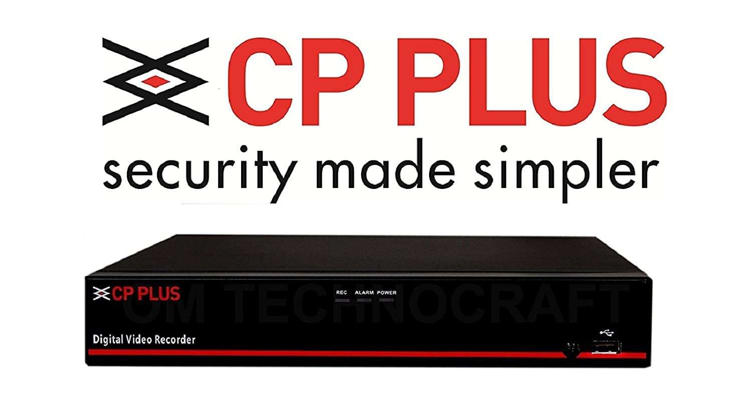 CP Plus, 2.4 MP Guard+ Colorful View in Dark 8 Camera Combo Kit with (8Ch DVR, 6 Dome 2 Bullet Cameras, 2TB HDD, Power Supply,180Mtr Cable Audio Mic & Connectors) CCTV Security Camera Set (White) 4