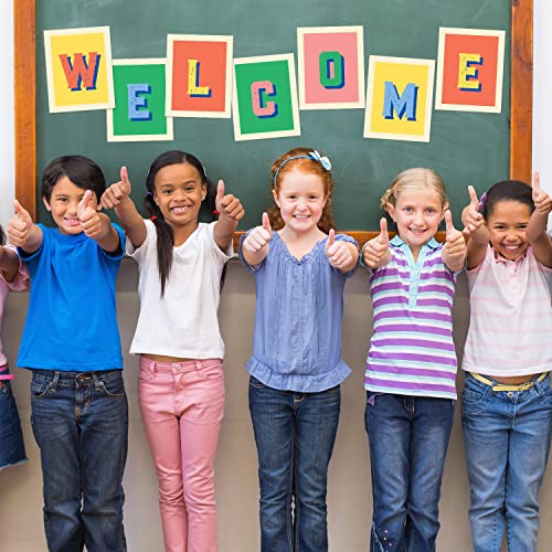 Set of 8 Growth Mindset Posters & WELCOME Letters for Teachers & Students - Bedroom, Office & Classroom Decor to Inspire Young Minds - Laminated Growth Mindset Posters for Classroom - 11"x14" 6