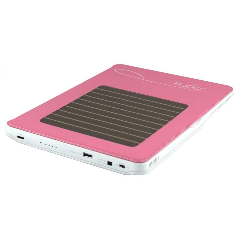 Kudo Wikip2hdpk Pink Solar Case Pro for Ipad 2 & 3 with Hdmi 4