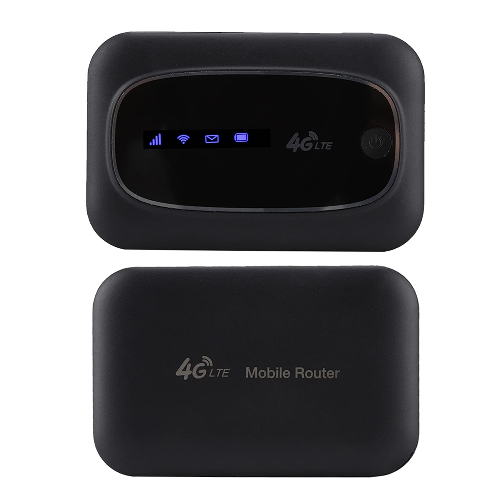 4G LTE Mini WiFi Router Black/White Mobile Router Portable Hotspot WiFi Modem (for Europe and Asia)(Black) 6