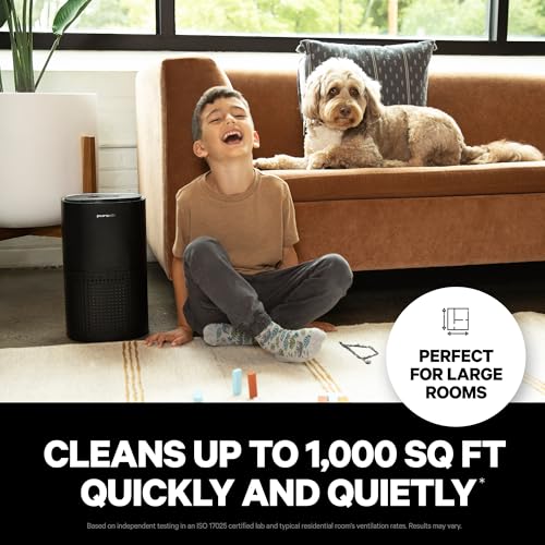 PuroAir 240 HEPA Air Purifier for Home Large Rooms - Covers Up To 1,000 Sq Ft - Filters Up To 99.9% of Pollutants, Smoke, Pollen, Dust - Quiet HEPA Air Filter - Air Purifiers for Bedroom 2