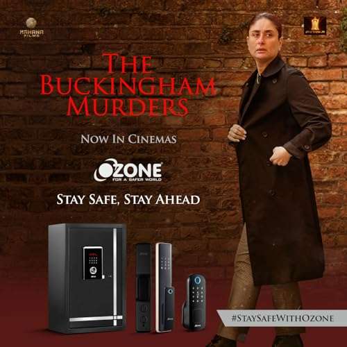 Ozone 78 Litres Anti-Burglary Security Safe with Manual Lock - Safe Box Steel Construction - Ideal for Storage of Cash, Jewellery and More, (Black Structure Matt) (Manual) 2