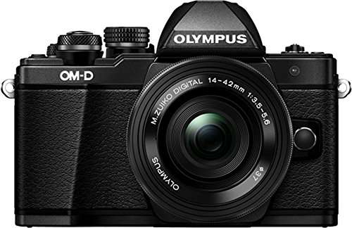 Olympus OM-D E-M10 Mark III Mirrorless Micro Four Thirds DSLR Camera with 14-42 EZ and 40-150 Twin Lens Kit (Black) (V207053BE000) 3