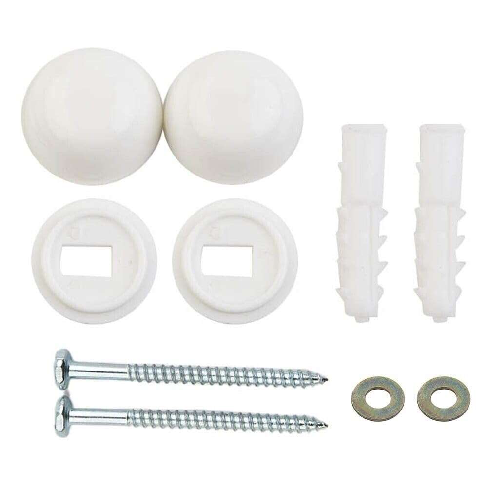 Tool Part for Screws Mounting 1 Set Anchor Bidet Bolts Fitting Fixing Kit Plastic + Iron 3
