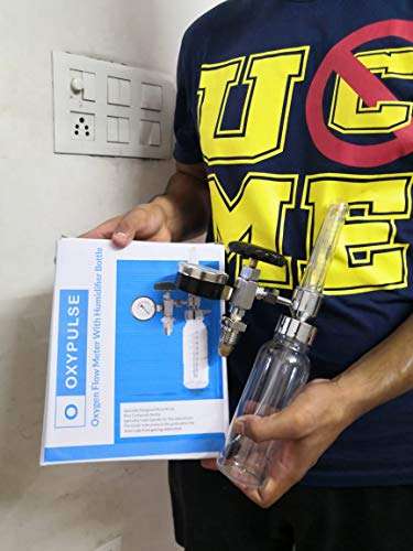 Oxygen Regulator With Humidifier Bottle | OXYPULSE 3