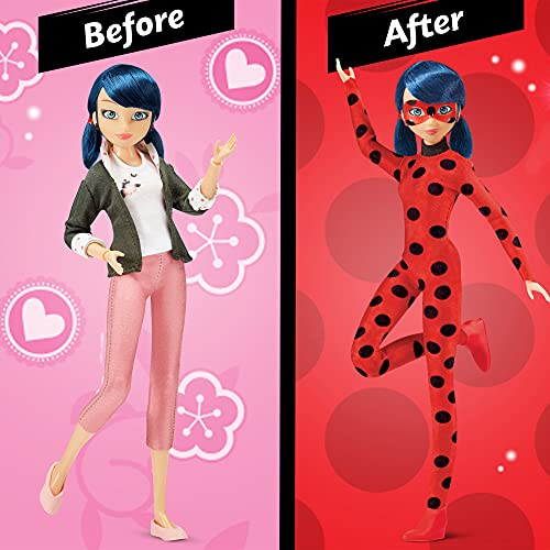 Miraculous Cat Ladybug Superhero Secret Marinette with Ladybug Fashion Outfit by Playmates Toys 5