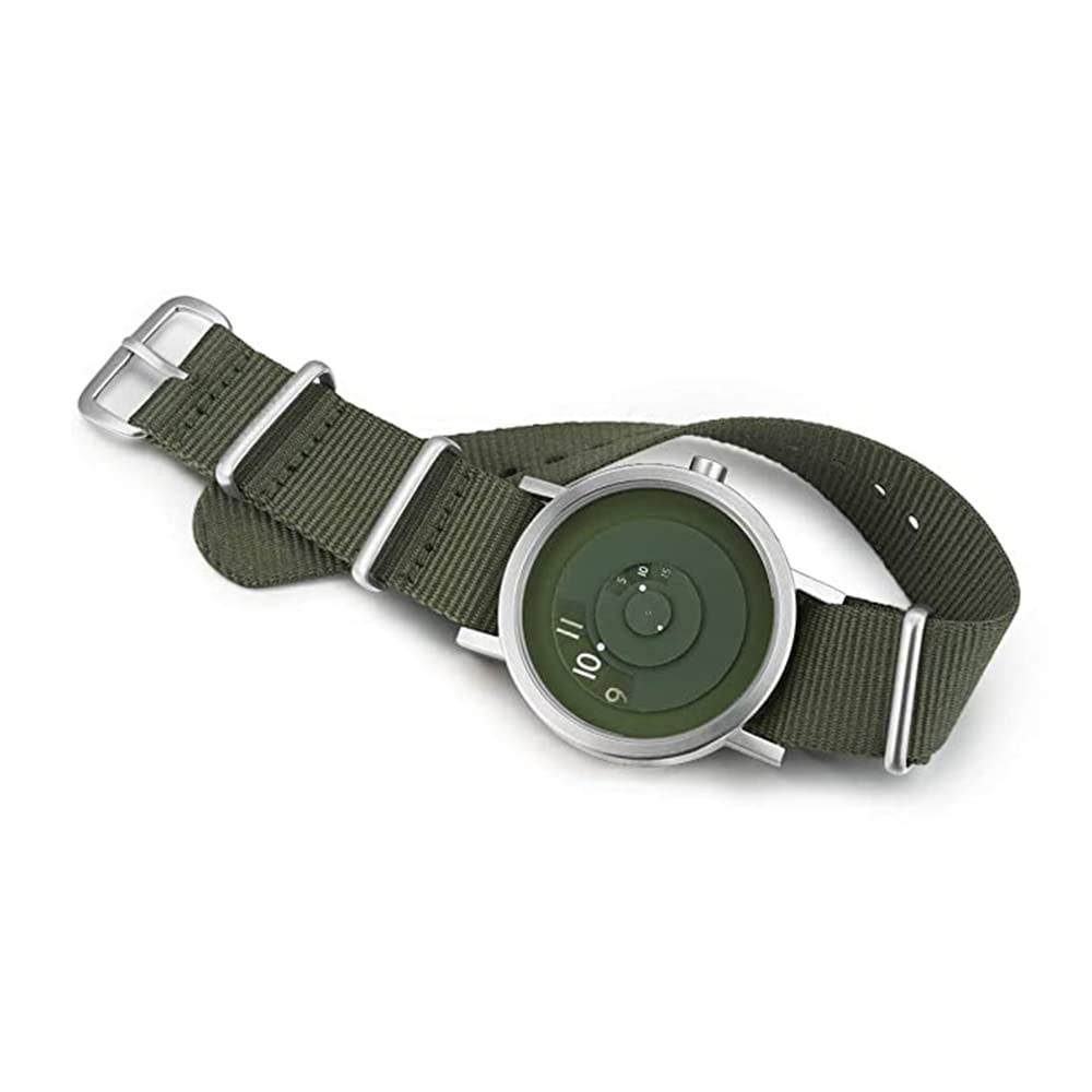 Projects Watches Mens Analog 40mm Wrist Watch Reveal Brass Watch Japanese Quartz - Water Resistant up to 30 Meters 5