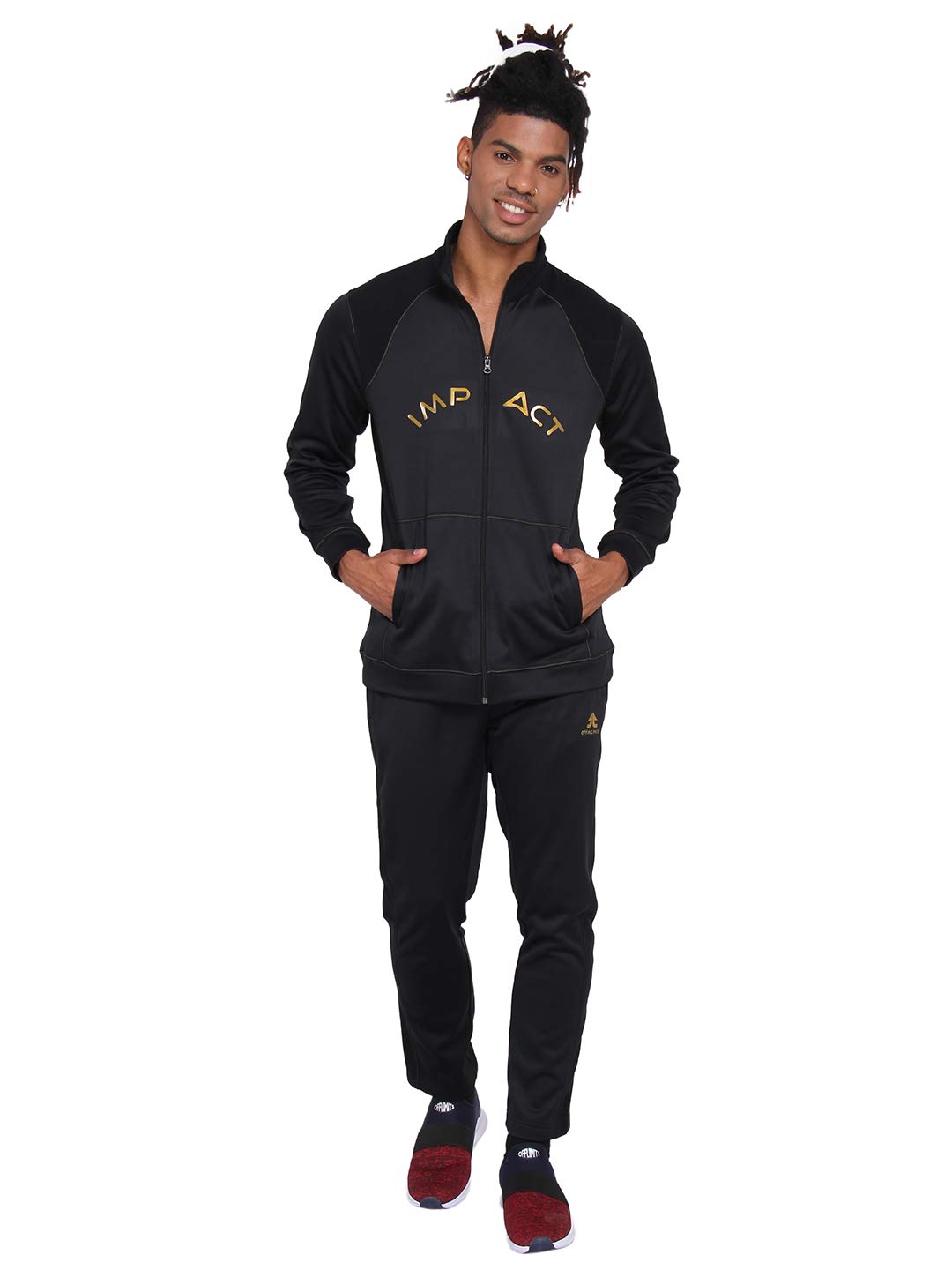 OFF LIMITS Men's Black Jive Track Jacket 6