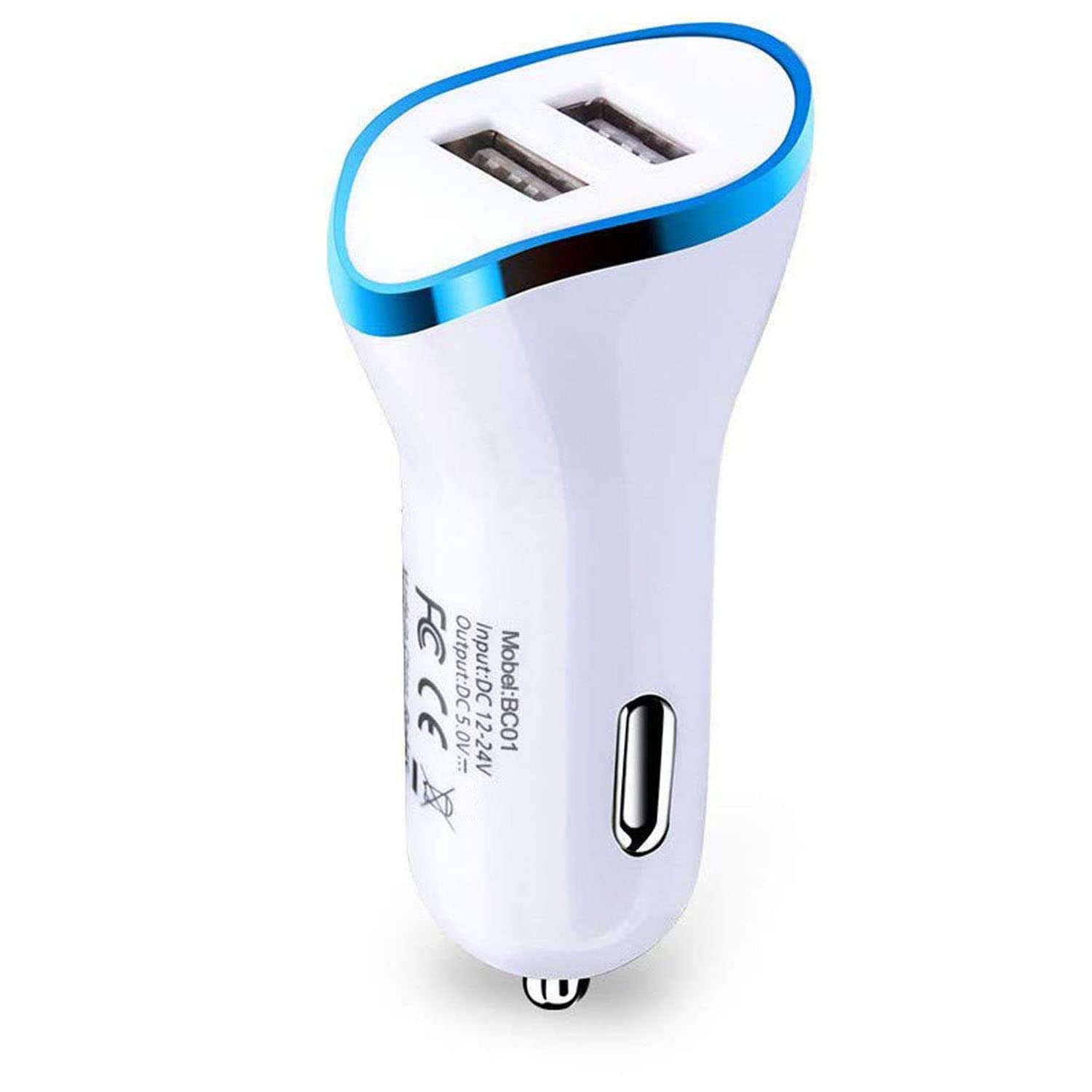 Siwi Car Charger for Realme X50 / X 50, Realme X50 Lite / X 50 Lite, Realme X50 Pro / X 50 Pro, Realme XT 730G / 730 G, Samsung Galaxy A11 / A 11 Car Charger Adapter | High Speed Rapid Fast Dual USB Port Car Mobile Charger With 1 Meter Type-C USB Fast Charging Cable (3.1 Amp, TN5-4, Multi) 3