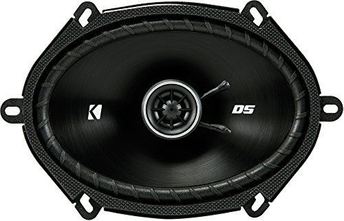 KICKER Speaker Package of 2 Items: Four 6"x8" DS Series Coaxial Speakers 4-Ohm - 2X 43DSC6804 2