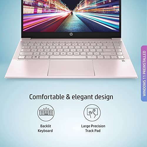 HP Pavilion 14, Intel 11th Gen Core i5 FHD Micro-Edge Anti-Glare Display 14(35cm) Laptop (16GB RAM/512GB SSD/Iris X Graphics/Alexa/Backlit KB/B&O Audio/FPR/Windows 11 Home Ready/1.41kg, 14-dv1002TU) 3