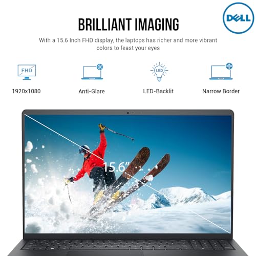 Dell Inspiron 15 3000 Laptop Computer, FHD 15.6 Laptop with Microsoft Office Included Lifetime, Intel 6-Core i3 Laptop PC Notebook, 24GB RAM 1TB SSD Windows 11, 10-Key Number Pad|WiFi 6|USB-C|Webcam 5