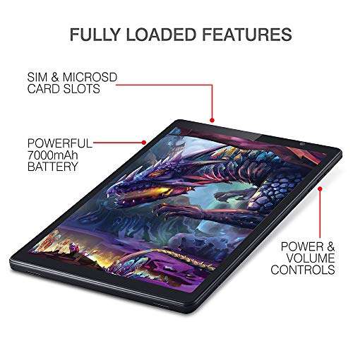 iBall iTAB MovieZ Tablet (10.1 inch(25cm), 32GB, Wi-Fi + 4G LTE + Voice Calling | Expandable Memory Up to 256GB), Champagne Gold 6