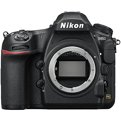 Nikon D850 DSLR Digital Camera Body Only (1585) Deluxe Bundle Kit with SanDisk 64GB Extreme PRO SD Card + (2) Extra Compatible Batteries + Large Camera Bag + Wireless Remote + More 3