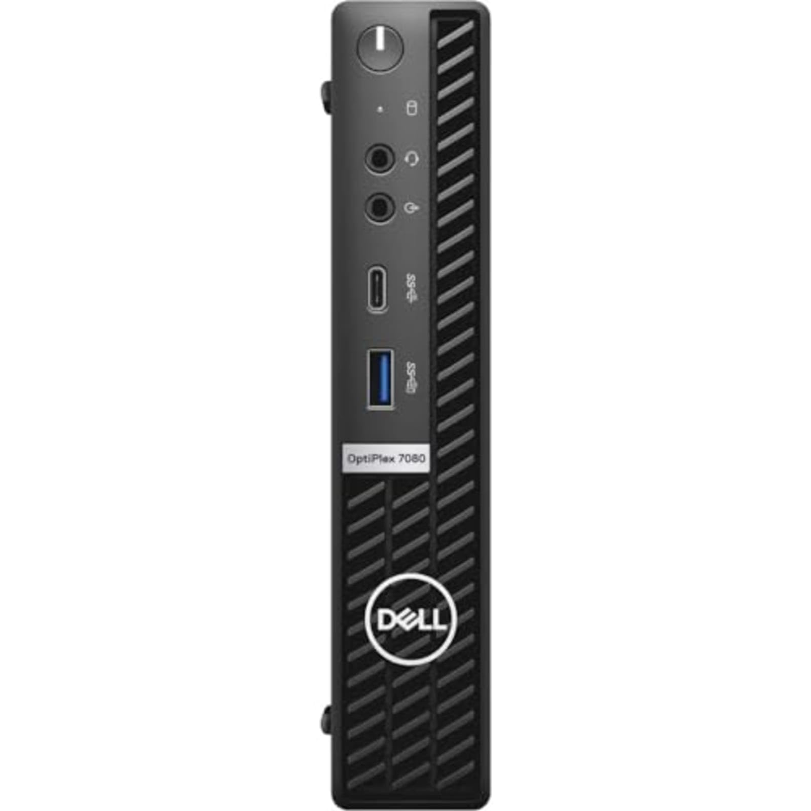 Dell Optiplex 7080 Micro Tower Desktop | Core i5-10500T - 256GB SSD Hard Drive - 8GB RAM | 6 cores @ 3.8 GHz Win 10 Pro Black 5