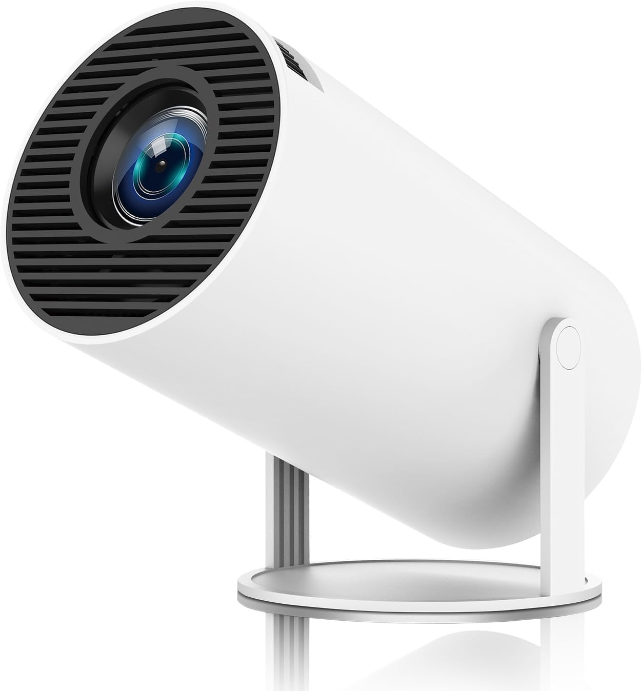 Smart Projector with Android 11 HD Projector 1080P 4K WiFi6 BT Home Theater Video Projector 180° Rotatable Stand Car Keystone Correction for Mobile Phone TV Stick