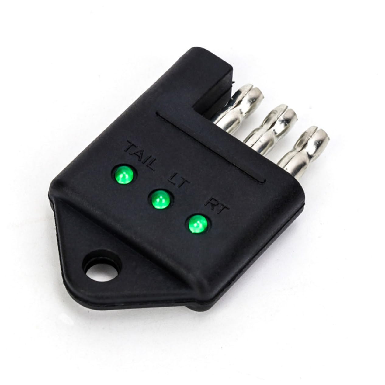 LALADEFIEE Trailer Light Plug Trailer Power Socket Plug Socket Tester Plug Trailer Wire Tester for Trailer Light Wiring Circuit 5
