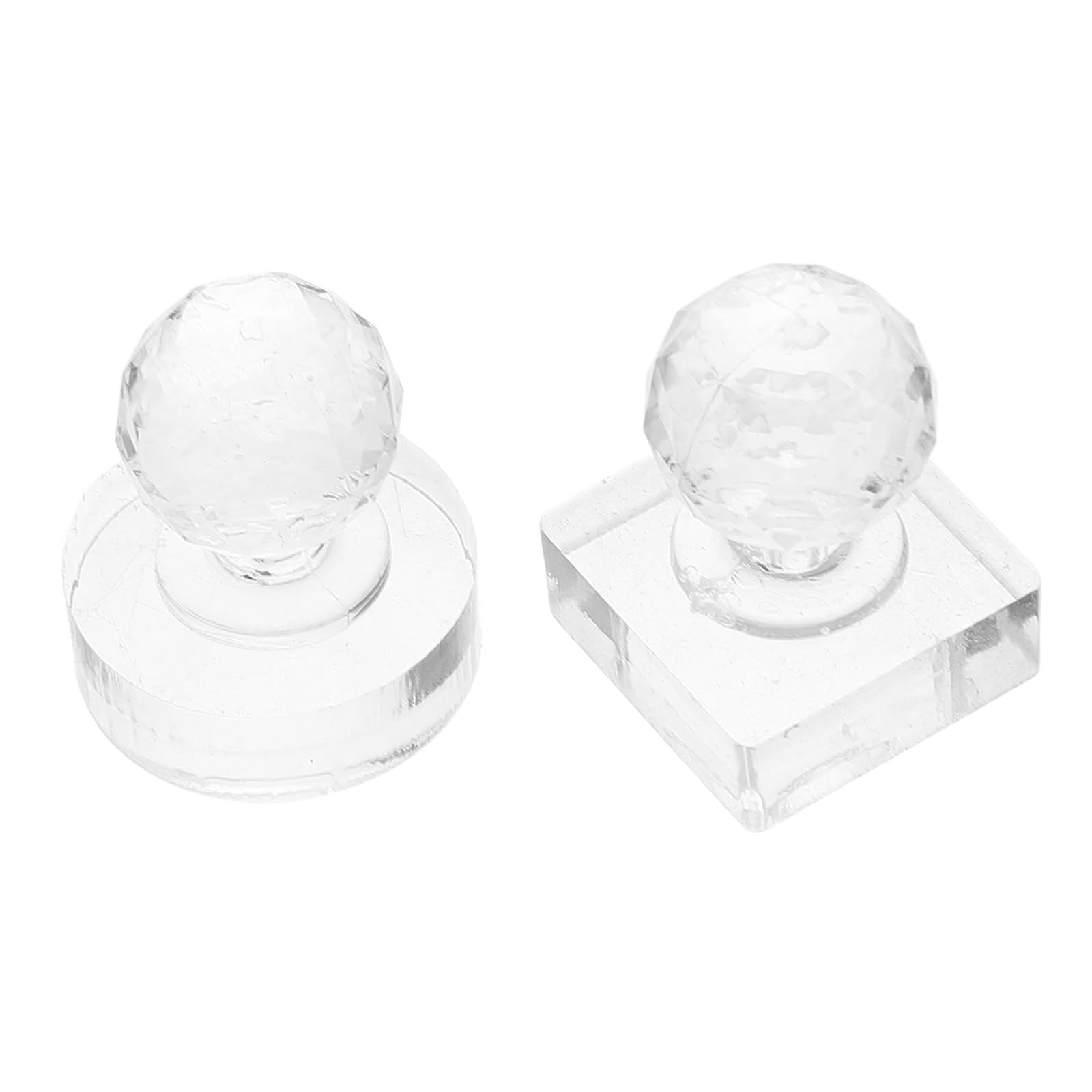 minkissy 2pcs Eyeshadow Pressing Tool Eyeshadow Stamper Blusher Pressing Stamp Eye Shadow Stamper Pressed Stamper Eye Shadow Palette Repairing Tool Highlighter Repair Tool 1