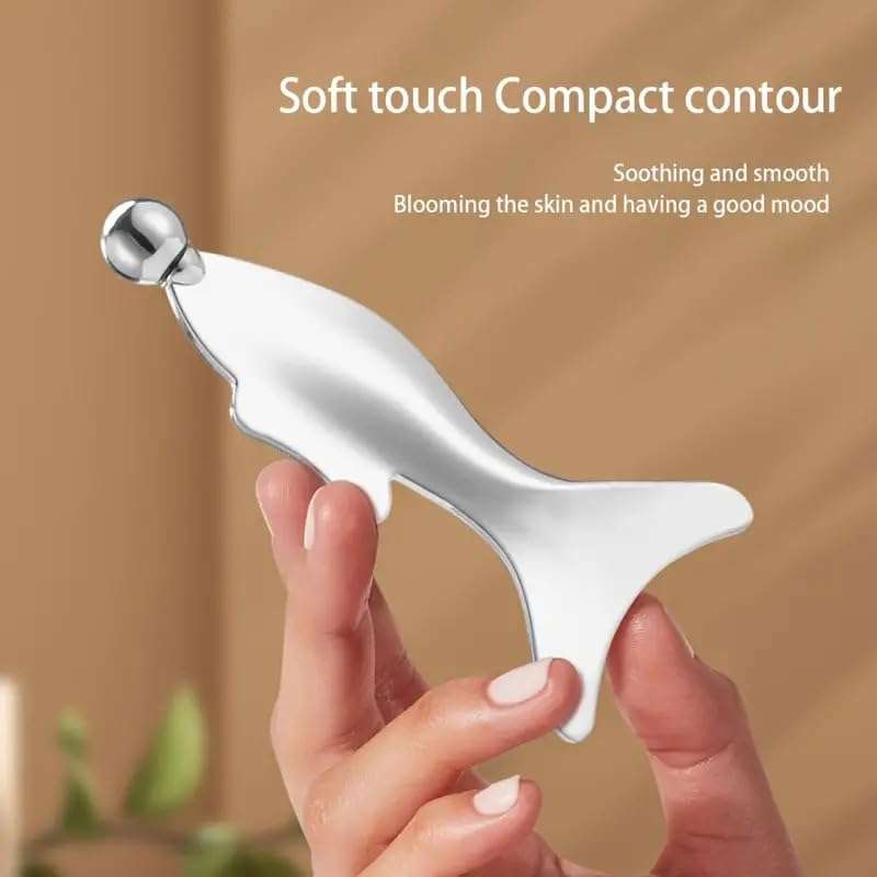 Ladila Stainless Steel Face Roller Custom Beauty Product Face Roller Facial Beauty Tools 3