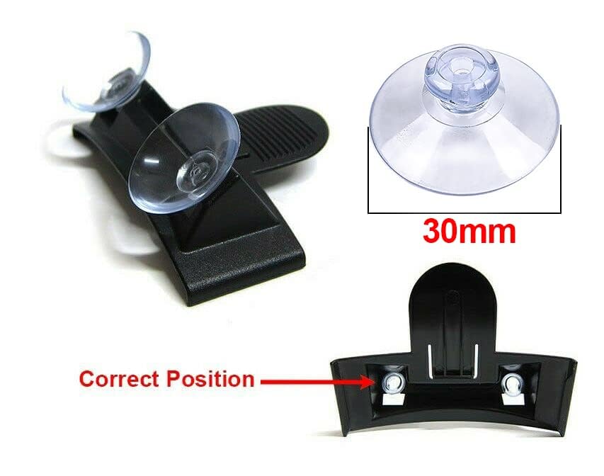 Ramtech 4 Pack Car Windshield Adhesive Suction Cups Replacement Kit for Valentine One V1 Gen1 and V1 Gen2 Radar Laser Detector Mount, SCV1 4