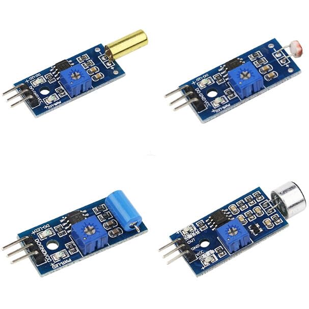 CHICHIYANG 16 Kinds of Sensor Module Kit Starter Learning Kit for Raspberry Pi 3/2 Model B 4