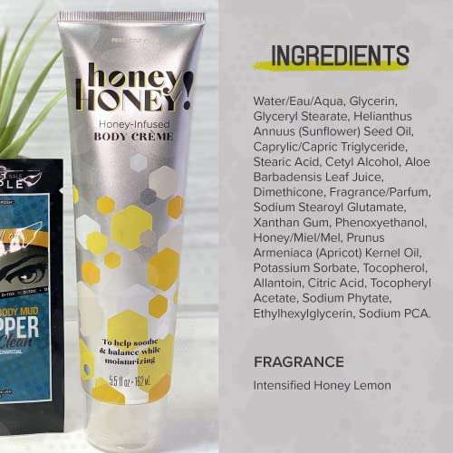 Perfectly Posh - Honey Honey Soothing Body Cream - Dry Skin Lotion with Dragon Fruit, Lime Fragrance - Premium Moisturizer - 162ml 2