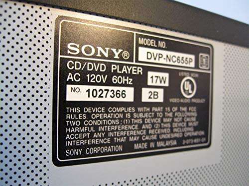 Sony DVP-NC655P/B Progressive-Scan 5-Disc DVD Changer (Black) 6