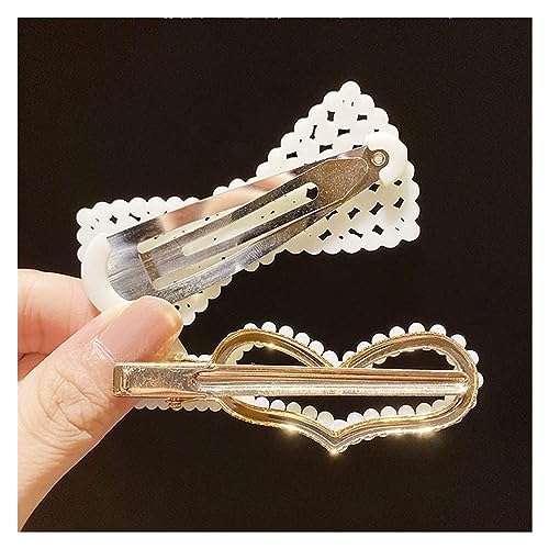 Softwrap 16 Pcs Hair Clips Korean Style Pearl Large Hair Clips Pins Barrette Styling Accessories Clips Hair Accessories For Girls Women 3