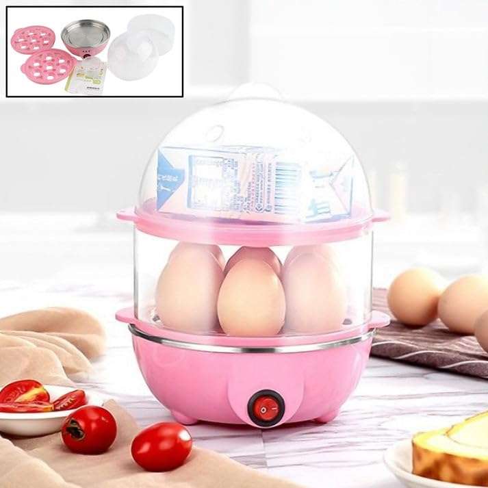 Premlogic Egg Boiler/Poacher/Cooker/Electric Steamer (2 Layer) 6