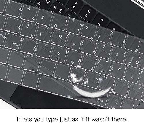 Justec Ultra Thin TPU Keyboard Protective Skin Cover for New Apple iPad Pro 12.9-Inch with Magic Keyboard-4nd Generation Model MXQU2LL/A, Accessories 6