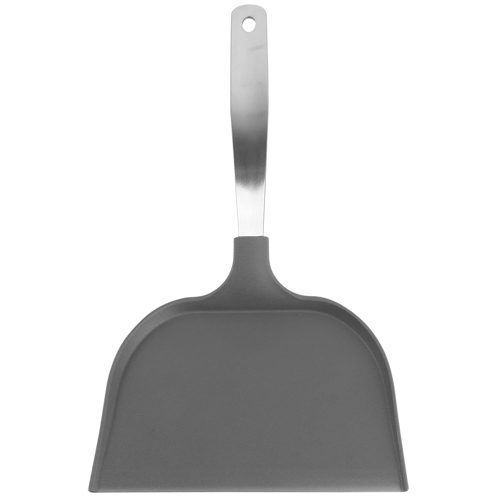 Cabilock Pizza Spatula Serrated Cake Server Pizza Transfer Flipper Baking Cake Paddle Shovel Cake Lifter Spatula Pie Server Shovel Pancake Spatula Aluminum Pizza Peel Cake Transfer Black