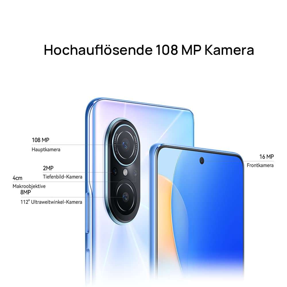 HUAWEI nova 9 SE Dual-SIM 128GB ROM + 8GB RAM (GSM Only | No CDMA) Factory Unlocked 4G/LTE Smartphone (Pearl White) - International Version 3