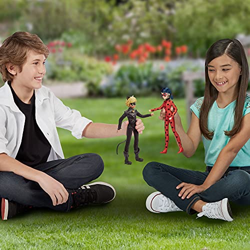 Miraculous Ladybug Mission Accomplished Ladybug & Cat Noir 2-Pack Dolls by Playmates Toys 5