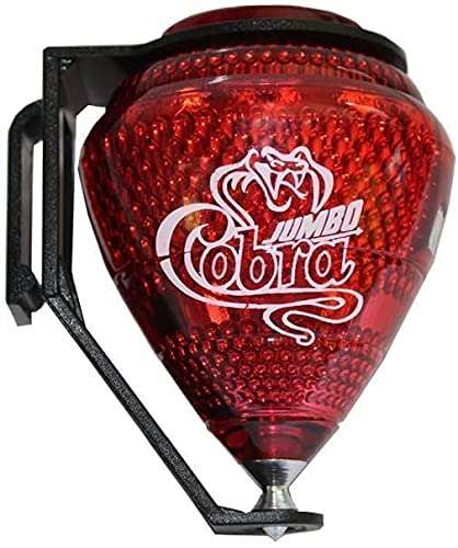 Cometa 3 Pack Jumbo Cobra Durable Plastic Spin Tops for Kids Metal Tip Made in Mexico - Trompo Mexicano Jumbo Cobra Pl᳴ico Durable & Punta de Metal (Pack of 3 Assorted Colors) 2