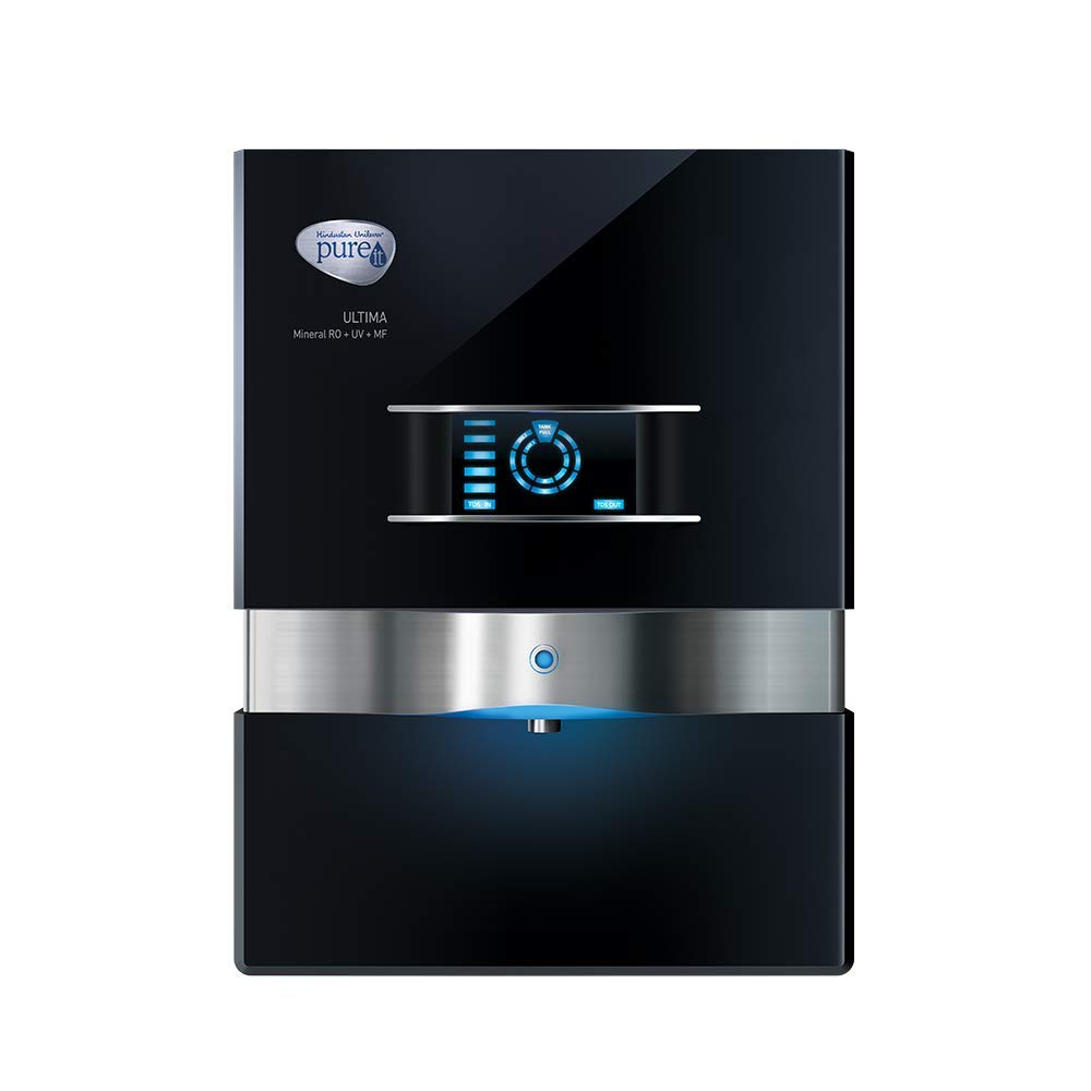 HUL Pureit Ultima Eco Mineral RO+UV+MF, 10L RO Water Purifier, Black 1