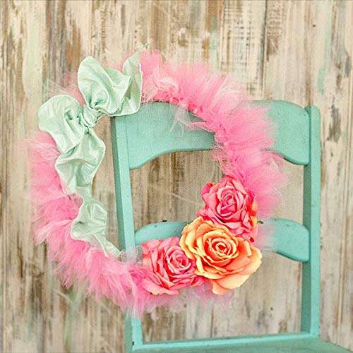 Expo International Pack of 2 25 Yards TL2402SL-2 Shiny 6" Tulle Spool of 25 yd, Silver, 2 Piece 3