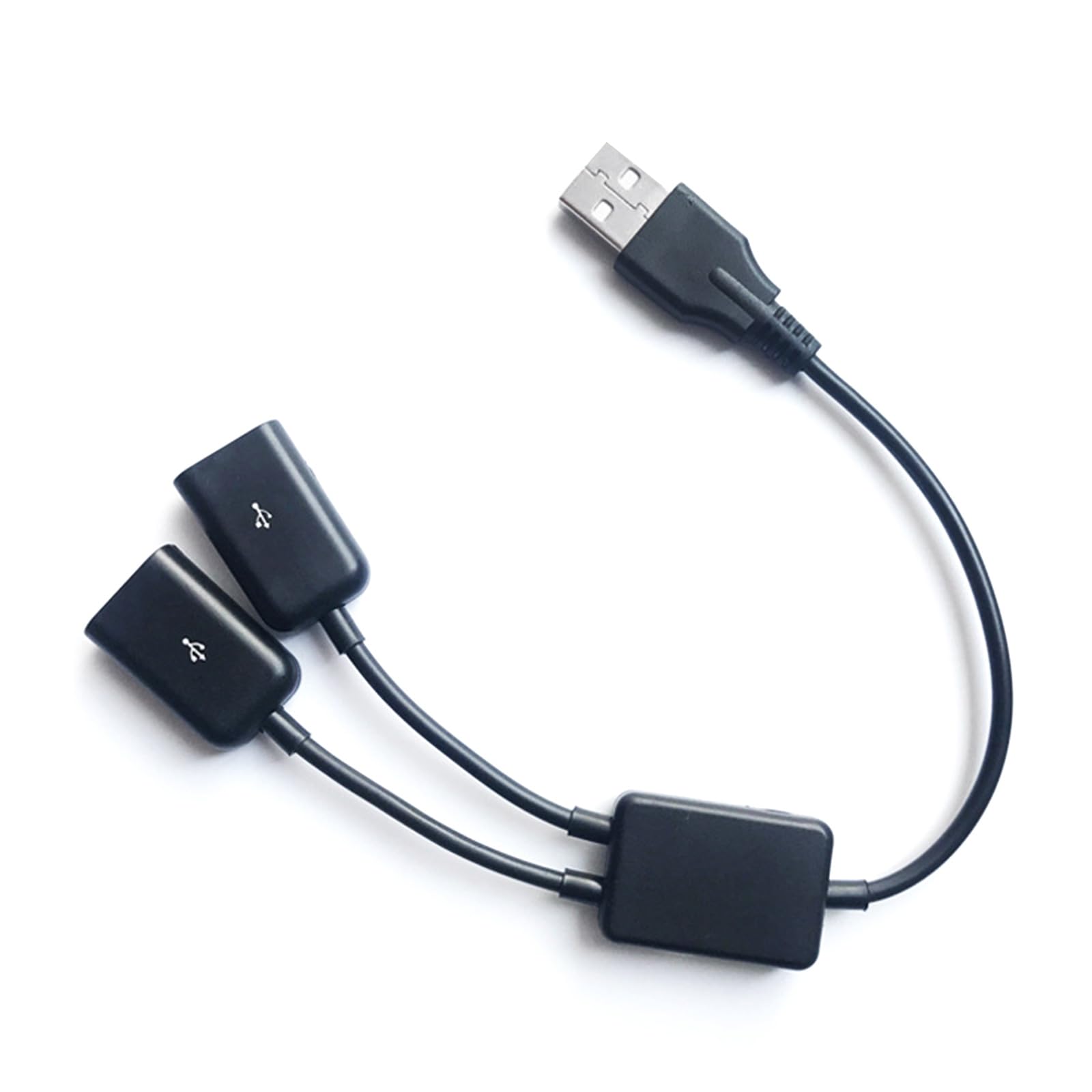 GMBYLBY USB Splitter Y Cable 1 Male to 2 Female USB Expander Hub Multi USB Port Extender Data Split Adapter for Laptop 5