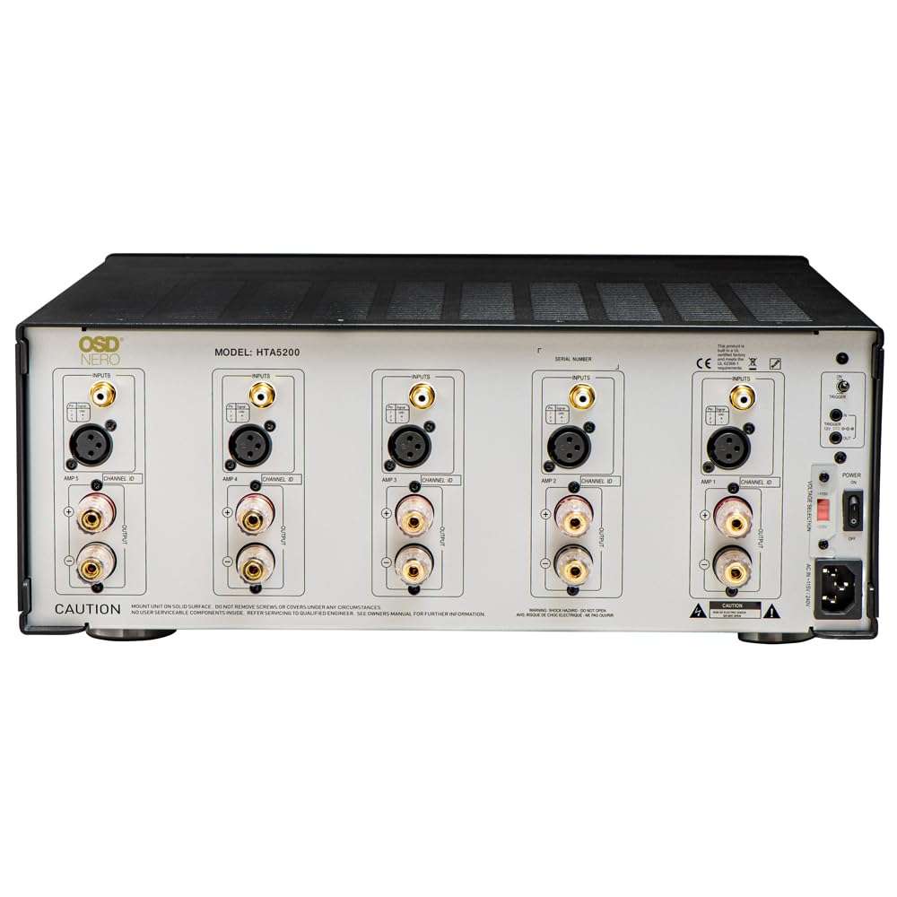 Cinematic 5.1 Surround Sound System – 5-Channel 210W/Ch Home Theater Amplifier & 15" Triple Woofer Subwoofer – Deep Bass, Dynamic Range & Movie Theater Quality Audio 3