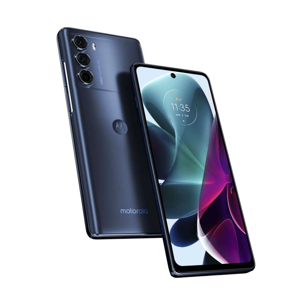 Motorola Moto G200 5G + 4G LTE 128GB + 8GB 6.8" NFC Unlocked Triple 108 Mp Camera XT2175-1 (Not for Verizon Metro Tmobile At&t Cricket) Global Version + (Fast Car Charger Bundle) (Purple Mirage) 4