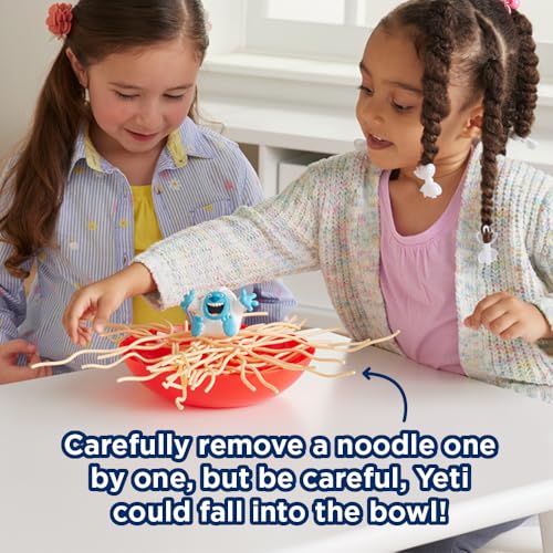 Yeti in My Spaghetti Board Game – Kids Games, Family Game, Multi-Player, Board Games for Family Night, Preschool Toys, Hand-Eye-Coordination Game, Don’t Drop Yeti, Ages 4+ 2