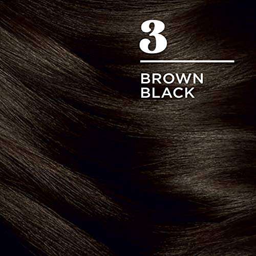 Clairol Nice'n Easy Permanent Hair Dye, 3 Brown Black Hair Color, 3 Count 3