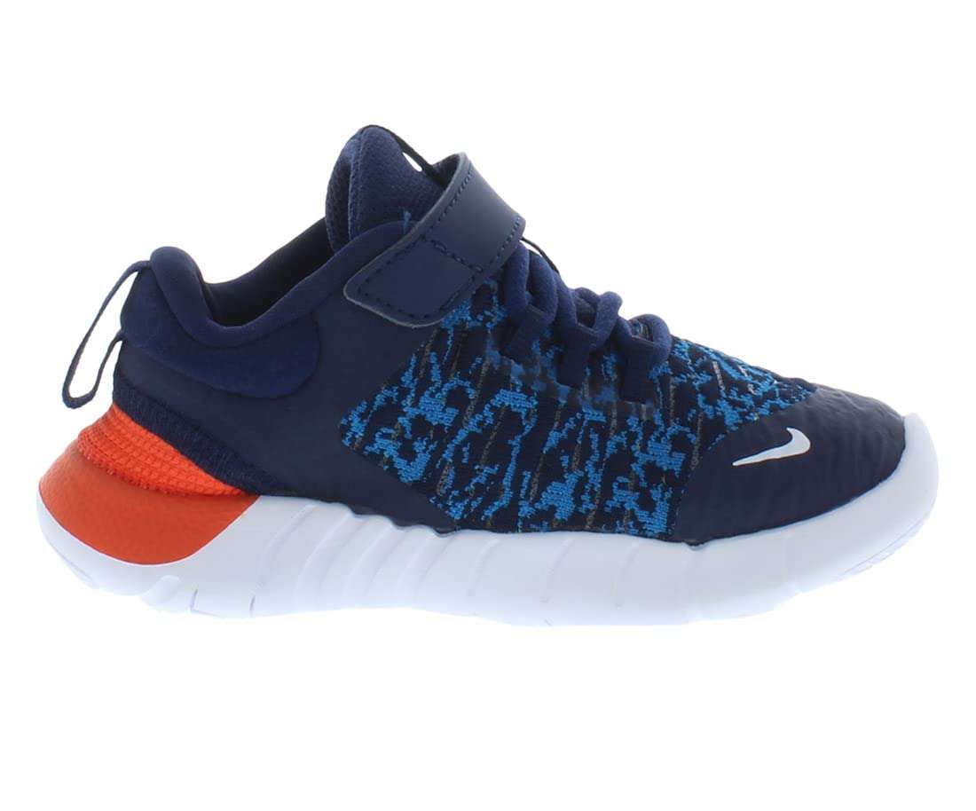 Nike Free Rn 2021 Ac Baby Boys Shoes Size 4, Color: Blue/White/Orange 4