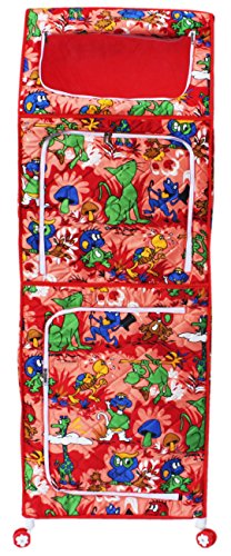 Amardeep and Co Jumbo Sized Multipurpose Toy Box (Red, 158 cm x 55 cm x 40 cms, 0-7yrs 6Tray) 2