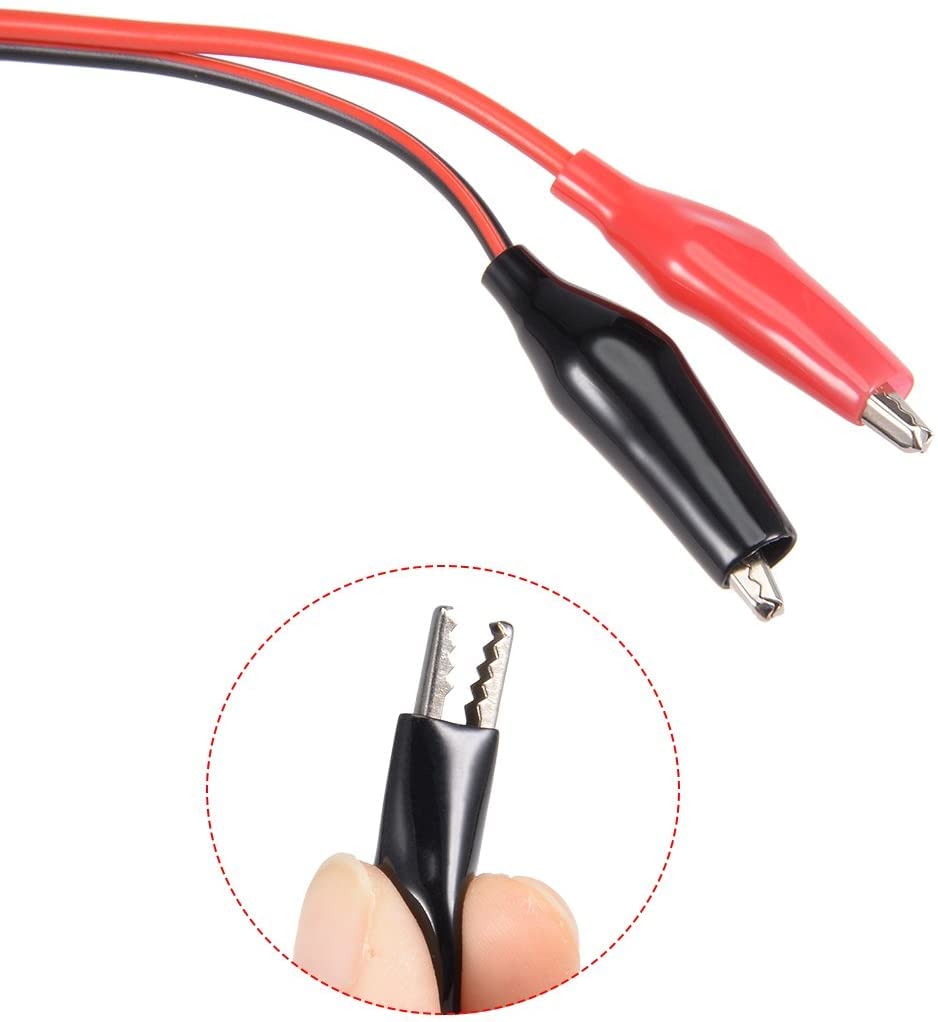 XYWHPGV 2.1mmx5.5 mm 12V DC Female Jack to Alligator Clip Power Cable Connectors 32cm for CCTV Security Camera Lighting(0b06c c1cd0 eddd4 b40ce 61071 c14ec 4